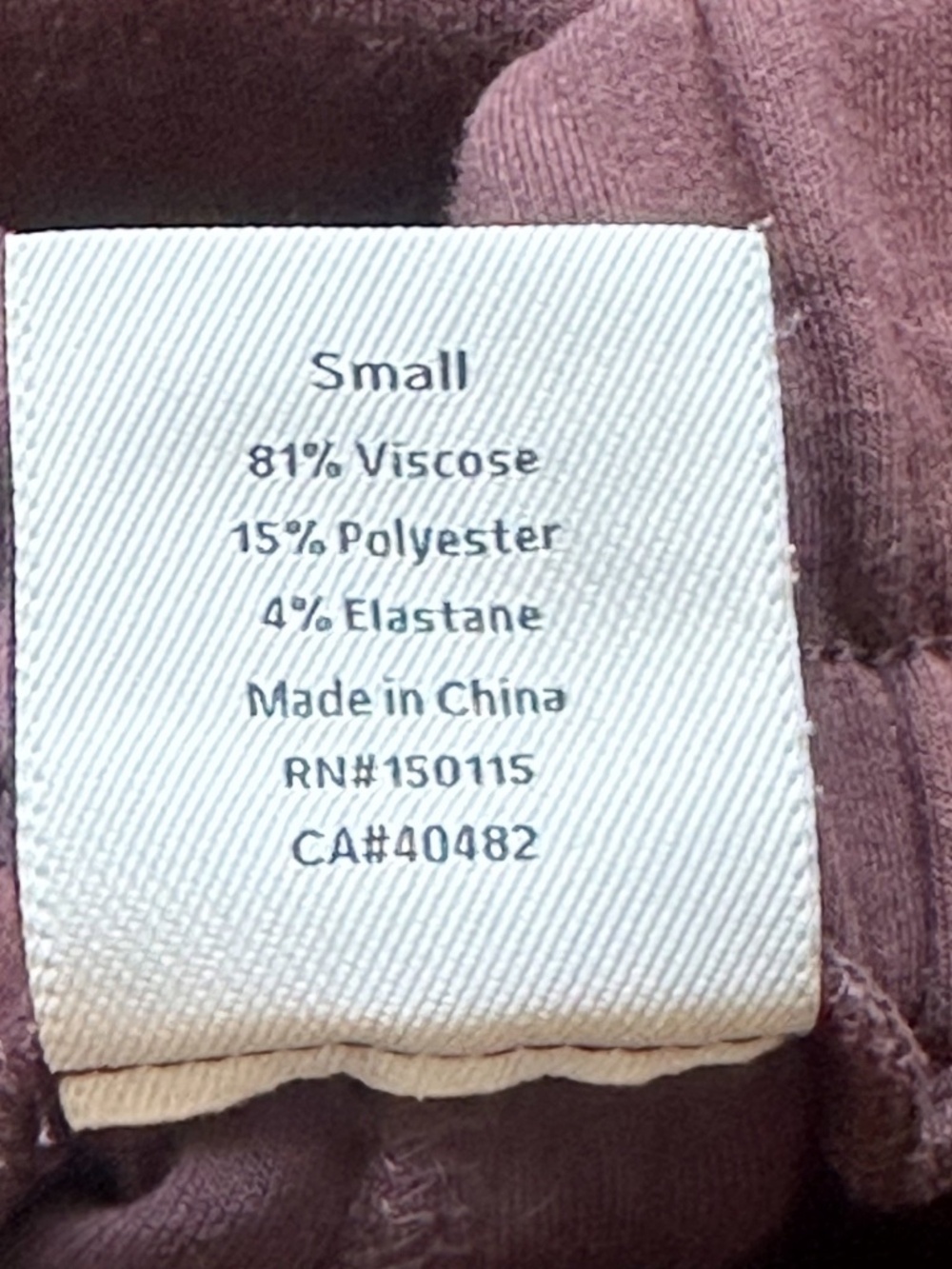 VARLEY The Wide Leg Women’s S Brown Pants Doublesoft Knit 28” Inseam Travel Soft - Picture 13 of 16